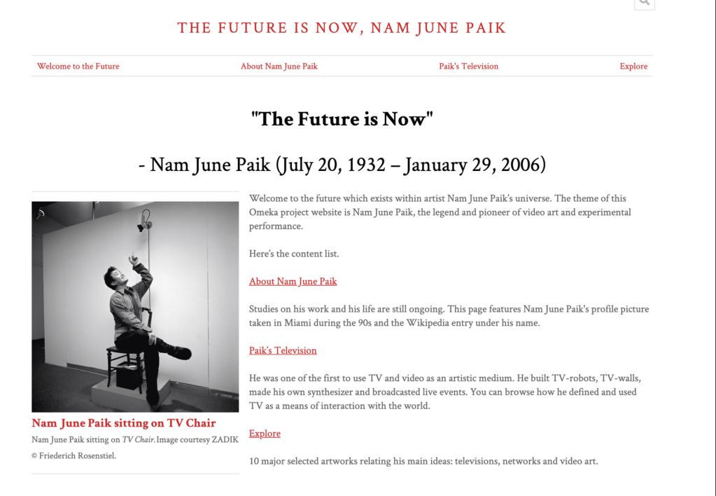 API Project: SNAC Reconciliation Project on legendary artist Nam June Paik